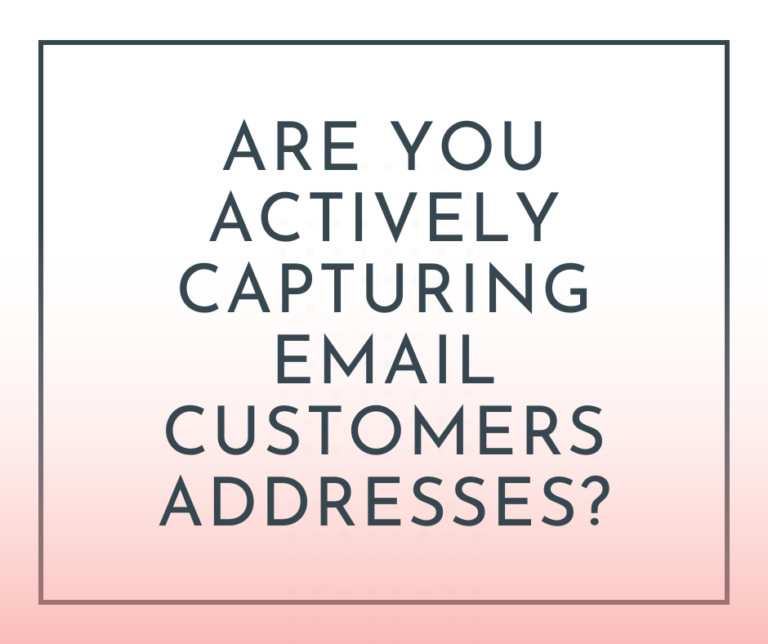 capture email addresses